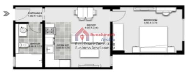 An exceptional investment opportunity | 67 sqm ultra-luxury hotel-style apartment facing Madinaty; 10% down payment and a 7-year installment plan.