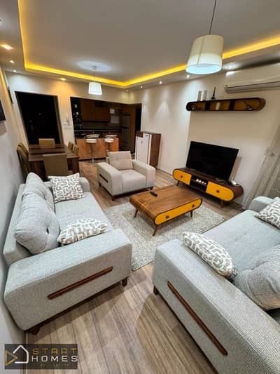 Furnished apartment for rent in Al Rehab City, Phase 8