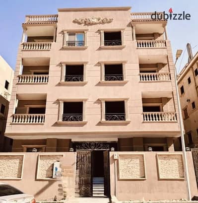 Apartment for sale in Al-Andalus 2, front-facing, directly from Mohamed Naguib Axis, area 185 sqm, various floors, semi-finished, immediate delivery with electricity meter.