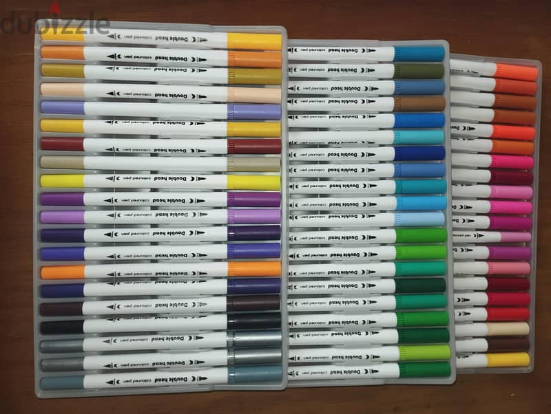 double head colored pen 1