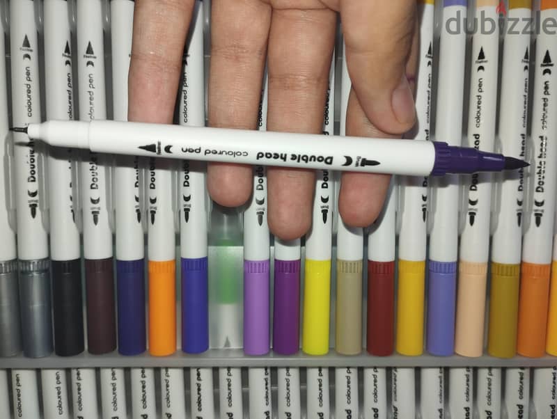 double head colored pen 2