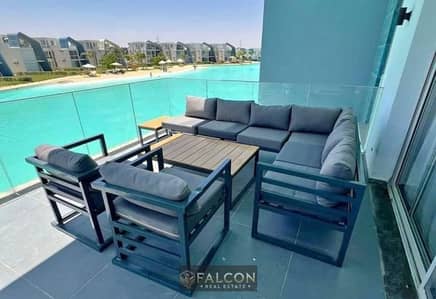 شاليه باقل مقدم بانوراما فيو لاجون 60 ثانيه للبحرتشطيب ULTRA SUPER LUX في فوكا باي | Fouka Bay بالقرب ل Hacienda West & La Vista Ras El Hekma & Caesar