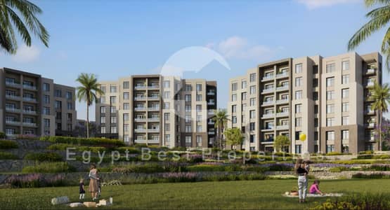 LAST CHANCE FINISHED 3 BEDROOMS APARTMENT FOR SALE WITH AC'S OVER 10 YRS GREENERY VIEW IN ZED EAST IN NEW CAIRO