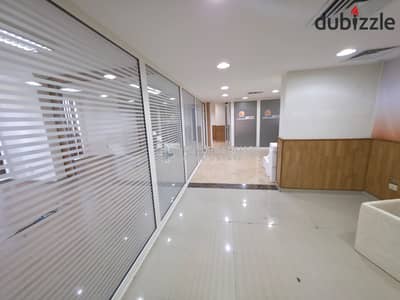 Unique administrative headquarters 350m conditioned for rent in the strongest location in Samaa Towers, Maadi circle