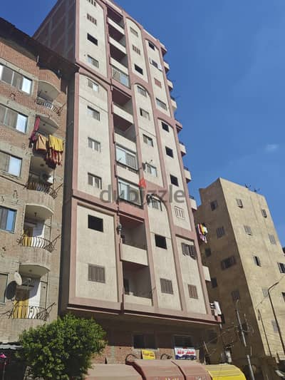 شقة بطنطا للبيع في برج حديث علي الرئيسي في اول ترعة الشيتي
