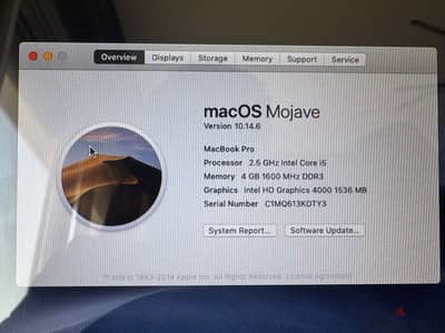 Macbook Pro 13 inch 512 GB