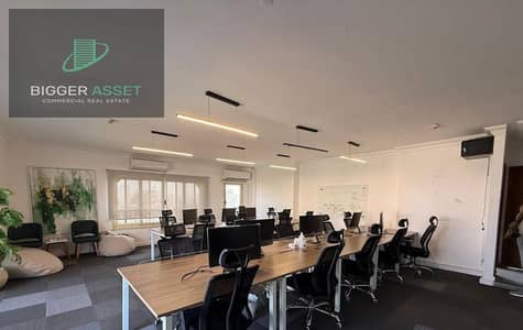 Fitted Office For Rent 500 Sqm Fully Finished in Sarayat el Maadi