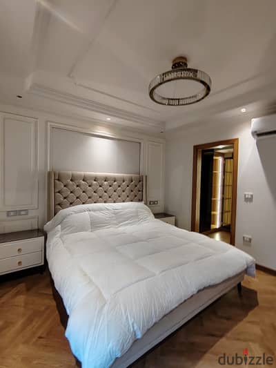 Furnished apartment for rent in Fifth Settlement in Nargis Buildings required 25 thousand