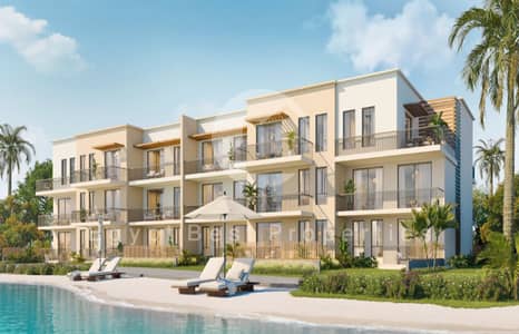 First Row on Lagoon | Own a Fully Finished 1BR Chalet | Only 10% Downpayment & Installment Over 8 Years