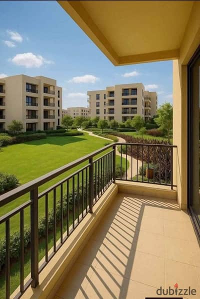 Ready-to-move-in apartment fully finished and equipped with A/C units prime location directly on AlWahat Road next to Mall of Egypt