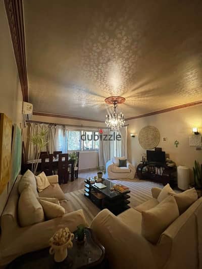Furnished apartment for rent, Degla Maadi, air-conditioned