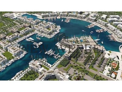 شقة للبيع في Marassi Marina | 145 متر | غرفتين نوم | فيو مارينا وبحر | بحري