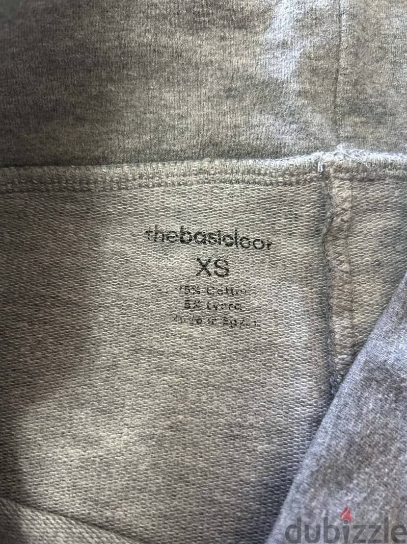 Grey flared pants size xs 1