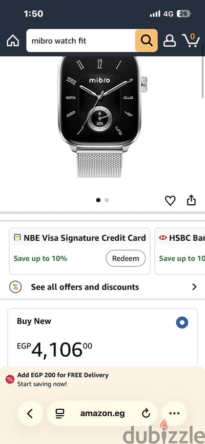 Watch Mibro fit
