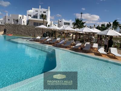 85 sqm Chalet for Sale in Jefaira, North Coast | 2 Bedrooms | Sea View | Fully Finished