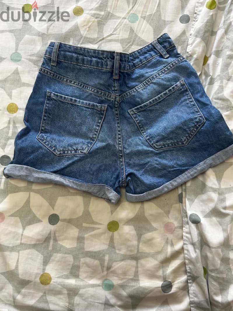 Jean shorts size small/medium 1