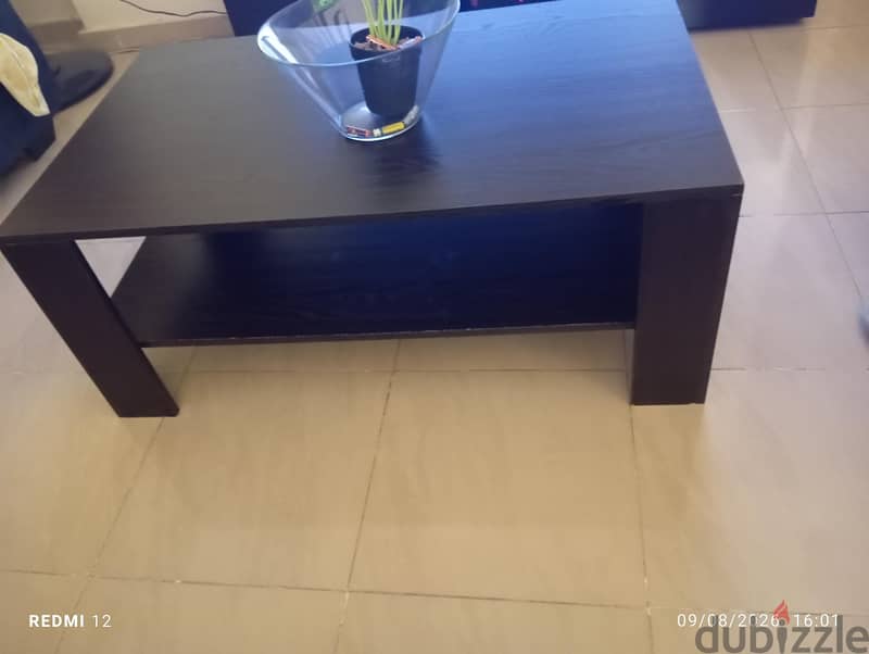 homzmart tv stand and coffee table 1