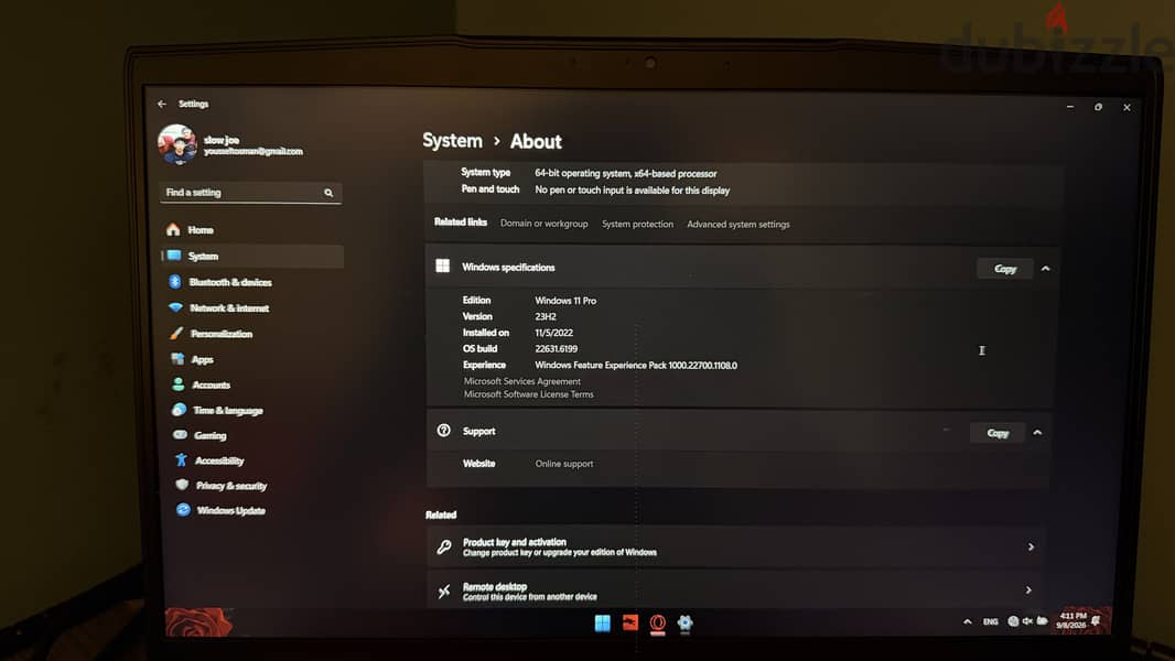 MSI GF63 Thin 15.6’ 1