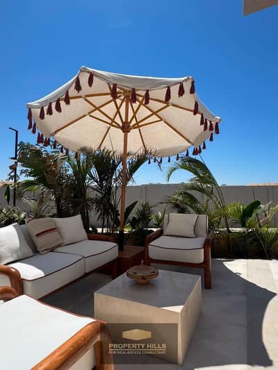 High End finished chalet on the lagoon of Sidi Hanish next to the Sea House and Almazah