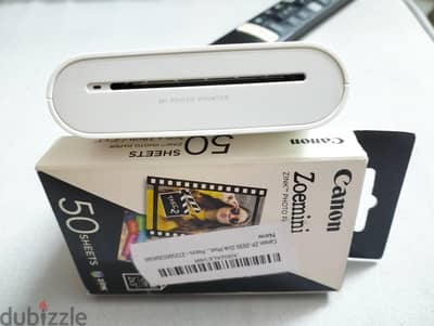 Mi Portable Photo Printer (Xiaomi) + Canon Zink Paper (50 Sheets)