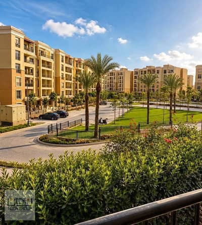 With a landscape view 3 bedrooms-3 bathrooms Apartment  for Sale in Sarai Mostakbal City