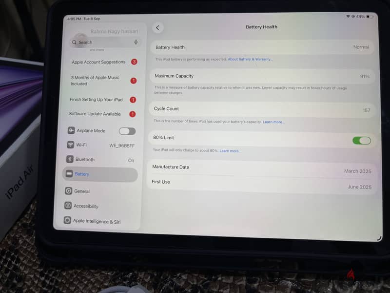 Ipad Air M3 11 inch 7th 4