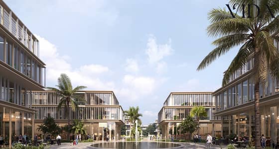 55 SQM Administrative Office for Sale in èlm Tree Commercial Park – Sea View Overlooking the Plaza | First Floor | 20% Discount