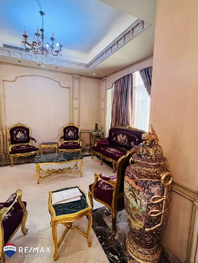 Ready to move in and ready for immediate occupancy | Fully furnished 278m² apartment for sale in Al Shouyfat | Direct view of a garden |