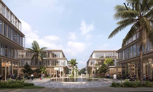 مكتب خدمي 20 متر للبيع في èlm Tree Commercial Park – بالفرش والتكييفات وبخصم 20% تحت إدارة وتشغيل Savills