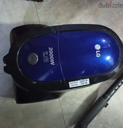 مكنسة lG   2000 w استعمال كم مره فقط