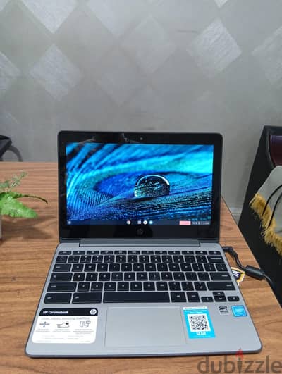 بحالة ممتازة وبالضمان لاب إتش بي تاتش اسكرين