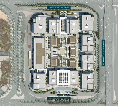 With 5% DP office for sale directly on the 3 most important axes in New Cairo 90th Street South North and Mohamed Naguib Street with 7yrs installmens