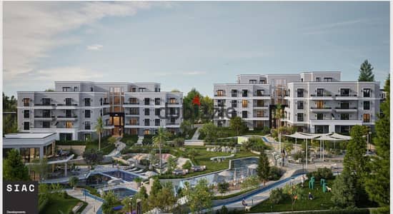 Two-bedroom apartment for sale, fully finished, Super Lux in the heart of Sheikh Zayed