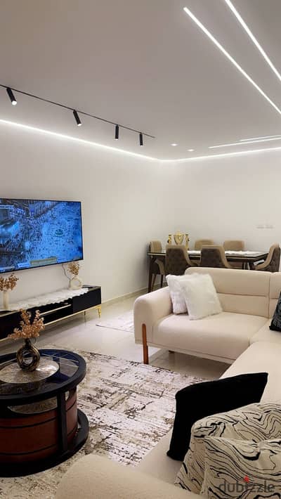 For Rent in Al Rehab – Fully Furnished 133m² Apartment in a Prime Location   Super-lux finish
