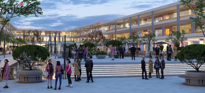 Own your commercial unit in El Nasr Square, Hadayek October, with just 30% down payment and extended payment plans.