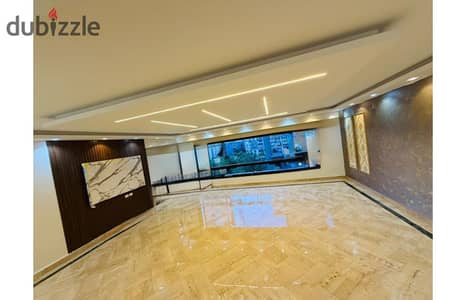 Apartment for Sale in the Golden Square – Mohandessin  High-End Finishing | Open View  Area: 250 sqm Floor: 7th Floor Fully Sea-Facing / Excellent Ori