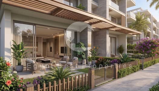 Fully Finished -2 bed Ground 90 sqm + 40 sqm garden - 6th of october Golden square - IlCazar developments Centralized Between Zayed and 6th of october