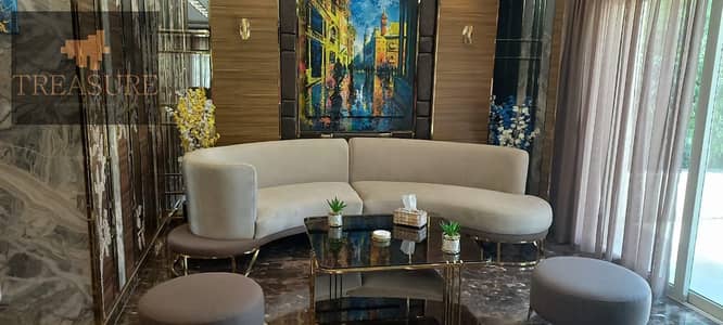 شقة مع جاردن مفروشة للإيجار في ستون ريزيدنس - القاهره الجديده - Stone Residence - new cairo