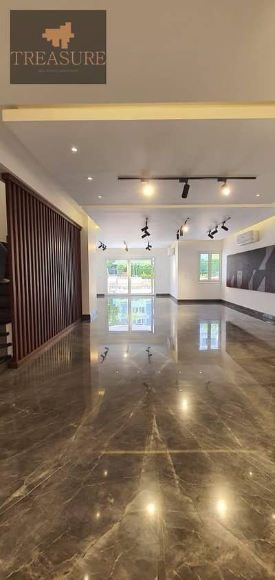 semi furnished I Villa Garden middle for rent in Mountain View Executive - new cairo