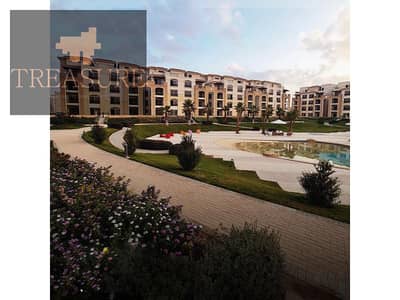 شقه بجاردن للبيع في ستون ريزيدنس - القاهره الجديده -  Stone Residence - new cairocode sl-st1