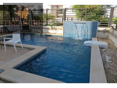 تاون هاوس مفروش مع حمام سباحه للإيجار في هايد بارك - القاهره الجديده - Hyde Park - new cairo