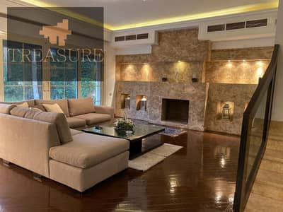 furnished Standalone villa with pool for rent in Katameya Heights - new cairo