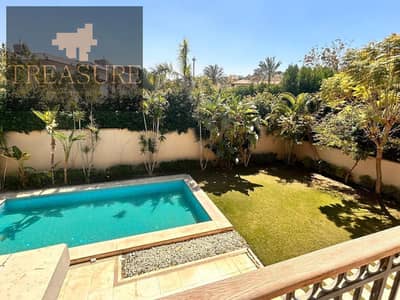 semi furnished Standalone villa with Private Pool for rent in Uptown - Reyna - new cairo