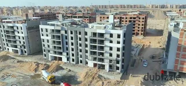 Apartment for sale 207 meters in Al-Obour City in installments, a residential compound with complete services