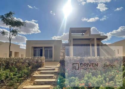 Limited Offer One Story Villa With Basement For Sale In O West Al Wahat Road near Palm Hills and New Giza 6th of October
