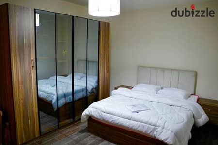 Furnished first use apartment for rent in Al Rehab—best price and top quality—near the Market and Mall 2.