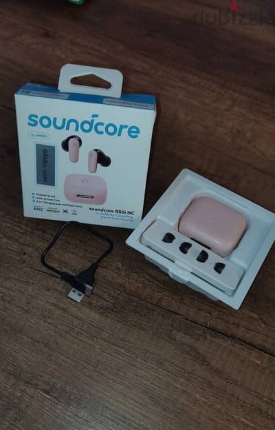 سماعات soundcore r50i nc لون الpink