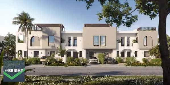 Middle Townhouse | Core and Shell, Ready to Move, Over Wide Landscape | 202 sqm on 190 sqm Land | WHYT, O West