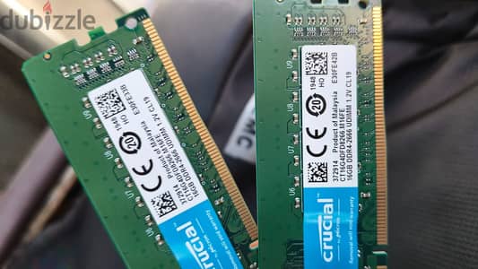 3 رامات ddr4 /16g+16g+8g