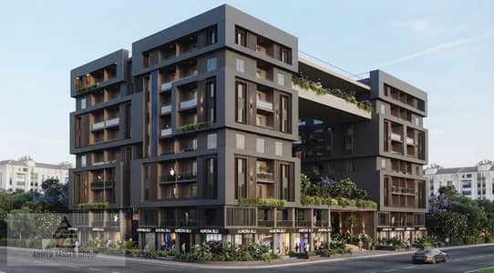 Apartment for sale in Maqtam, the central plateau, the sixth district on the main street 33, immediate receipt, semi-finished 150 m, 3 rooms, 2 bathr